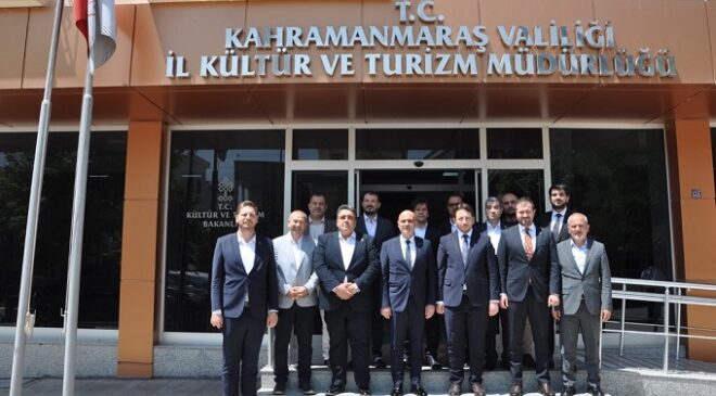 AK Parti Heyetinden İl Kültür ve Turizm Müdürü Eshabil Yıldız’a Ziyaret