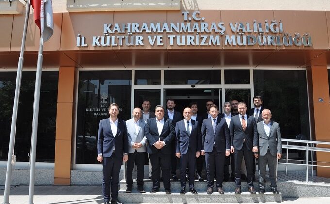 AK Parti Heyetinden İl Kültür ve Turizm Müdürü Eshabil Yıldız’a Ziyaret