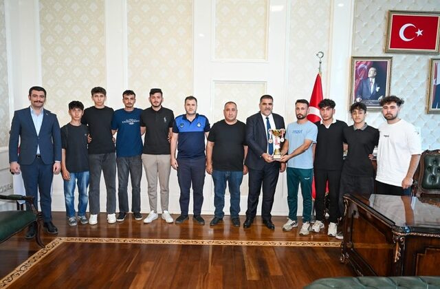 Başkan Karaca: “Şampiyonlarımızı Ağırladık”