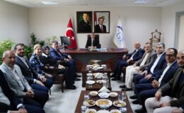 AK Parti Heyetinden SGK İl Müdürü Karaoğlan’a Ziyaret