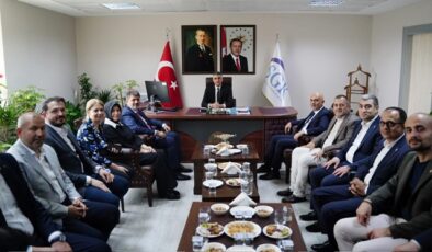 AK Parti Heyetinden SGK İl Müdürü Karaoğlan’a Ziyaret