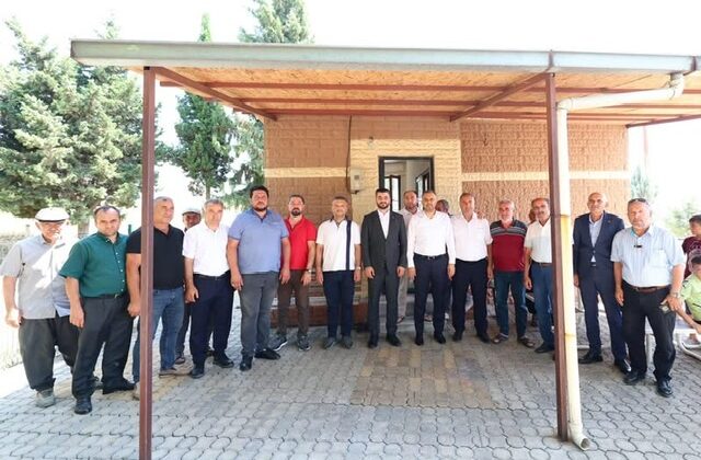 Başkan Hanifi Toptaş, Kılavuzlu’da Vatandaşlarla Buluştu