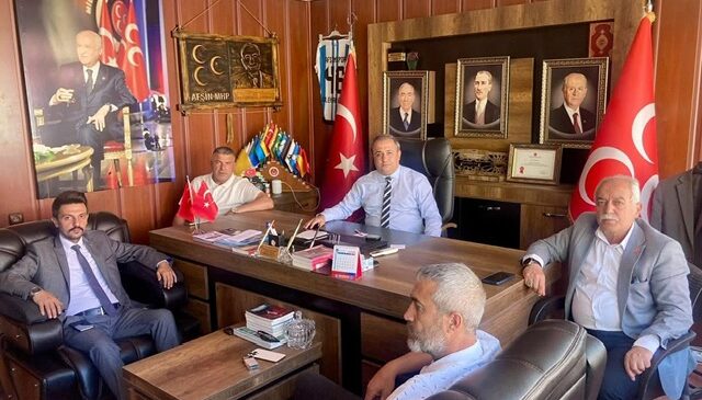 MHP İl Başkanı Demiröz’den Afşin Teşkilatına Ziyaret