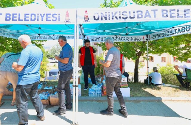 Onikişubat Belediyesi, YKS’ye giren öğrencilerin ve ailelerinin sınav heyecanına ortak oldu