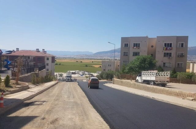 Dulkadiroğlu Belediyesi’nden Karataş Mahallesi’nde Asfalt Hamlesi