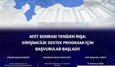 KMTSO’dan Girişimcilere Müjde: “Afet Sonrası Yeniden İnşa” Programı Başvuruları Başladı