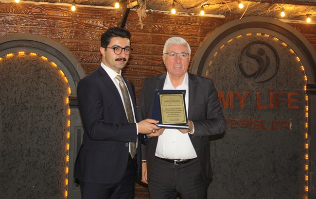 KAYMAKAM KAYA’YA VEDA YEMEĞİ DÜZENLENDİ