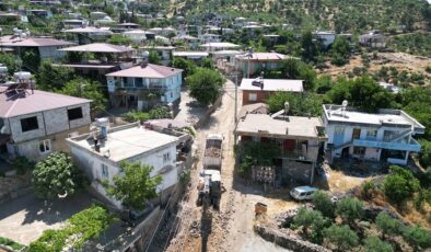 Onikişubat Belediyesi’nden Önsen’de 10 bin metrekarelik kilit parke yatırımı