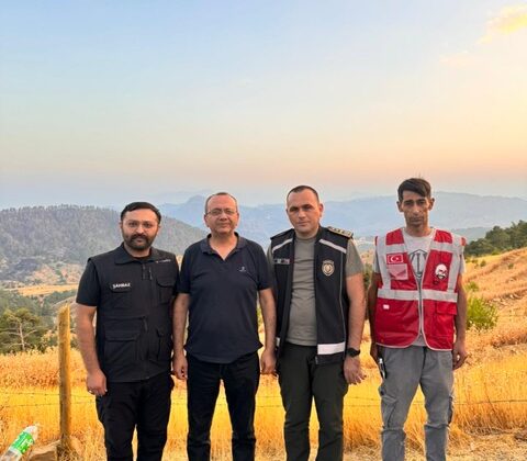 Şahbaz Derneği, Yangının İlk Anından İtibaren Sahadaydı