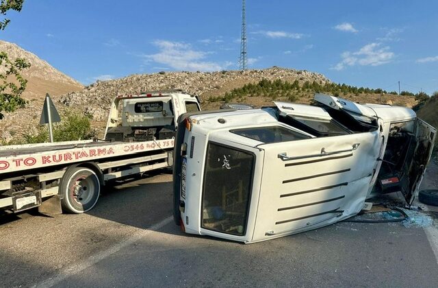 Elbistan’da feci kaza: 1 ölü 1 yaralı