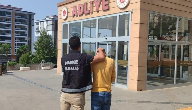 Kahramanmaraş’ta uyuşturucu taciri enselendi