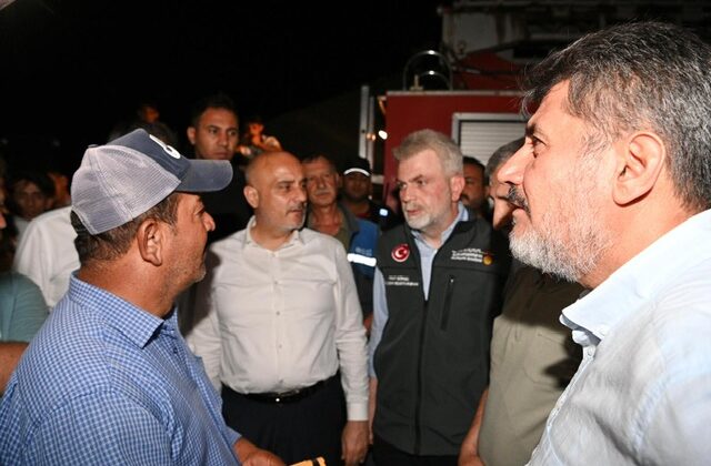 Başkan Görgel, Orman Yangını Alanında İncelemelerde Bulundu