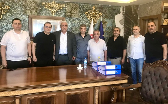 Birlik Başkanlığından Hacı Mustafa Öz’e Hayırlı Olsun Ziyareti