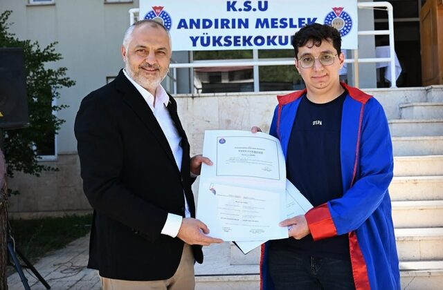 Andırın MYO’da Mezuniyet Coşkusu