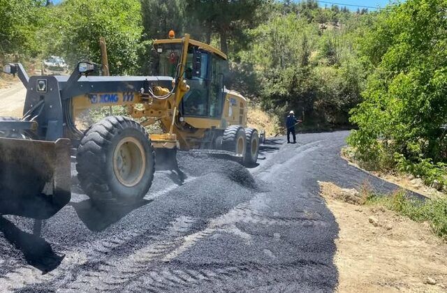 Yenipınar Mahallesi’nde Asfalt Çalışmaları Hız Kesmeden Devam Ediyor