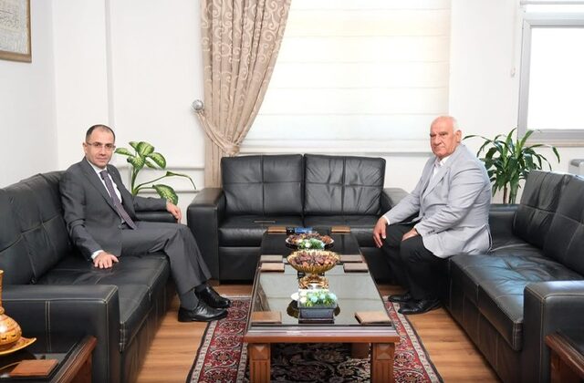 Göksun Belediye Başkanı Cüce’den Başsavcı Tiryaki’ye Ziyaret