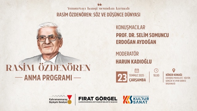 “Gül Yetiştiren Adam”a Vefa; Rasim Özdenören Vefatının Yıl Dönümünde Anılacak