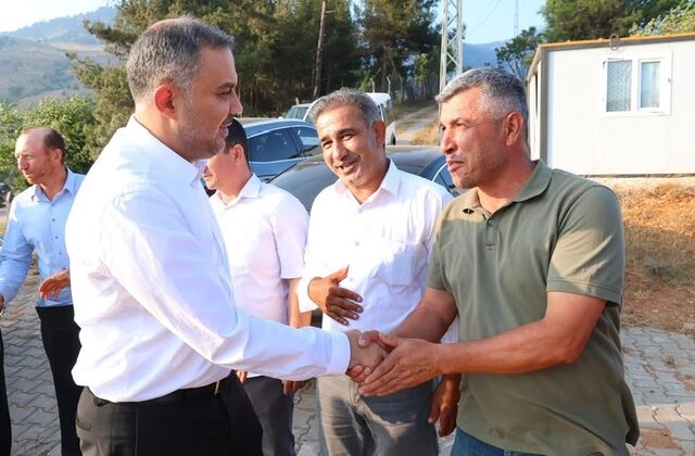 Başkan Hanifi Toptaş Kerimli Mahallesi’nde Vatandaşlarla Buluştu