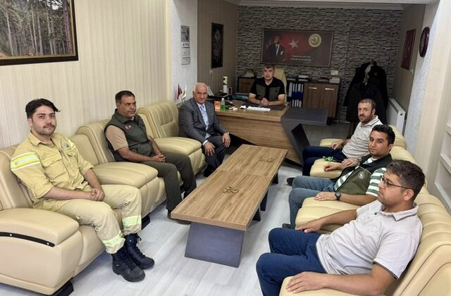 Başkan Selim Cüce’den Orman Şehitlerine Taziye Ziyareti