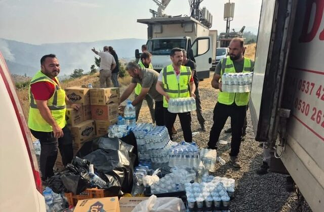 Dulkadiroğlu Belediyesi’nden Yangın Bölgesine Destek: “Tüm Ekiplerimizle Sahadaydık”