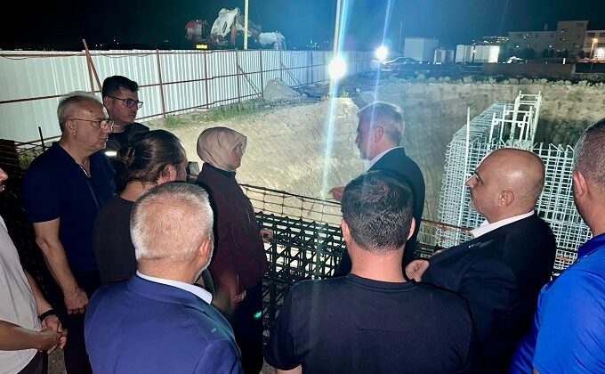 Başkan Görgel, Kılavuzlu İçmesuyu İletim Hattındaki Çalışmaları Yerinde İnceledi