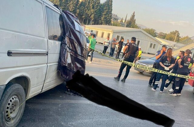 Kahramanmaraş’ta hafif ticari araç refüje çarptı: 1 ölü (Fotoğraflı)