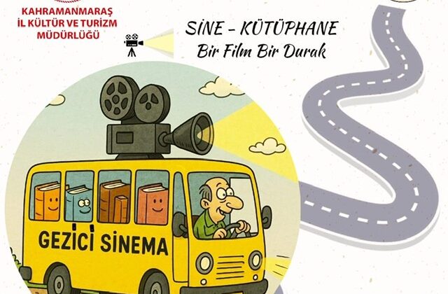 Sine-Kütüphane Projesiyle Sinema Keyfi İlçelere Taşınıyor