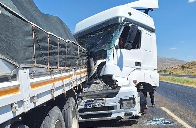 Kahramanmaraş’ta tır kazası: 1 yaralı