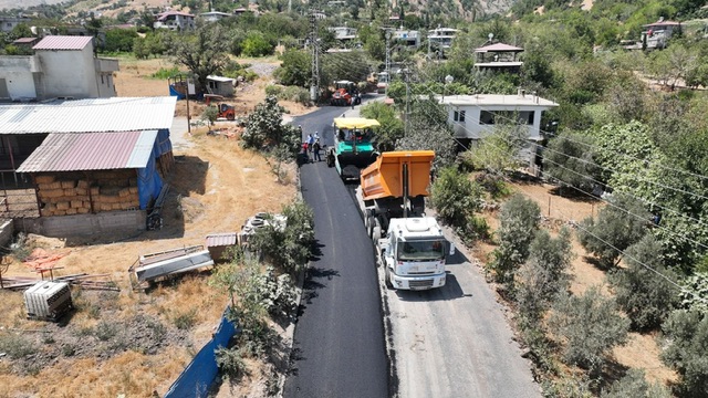 Dönüklü’nün Ana Caddesi Yenileniyor