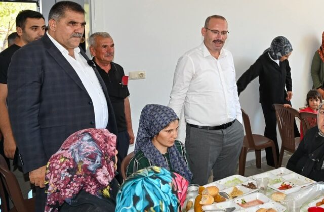 Türkoğlu Kaledibi Mahallesi’nde Taziye Evi Açıldı
