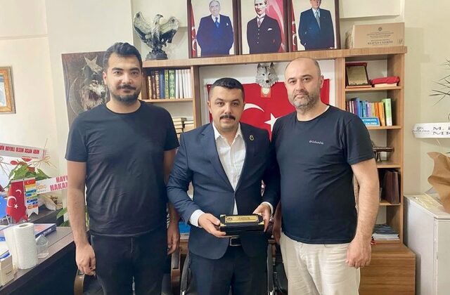 Başkan Salman’dan Başkan Arı’ya Hayırlı Olsun Ziyareti