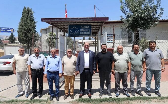 Başkan Mehmet Akpınar, Muhtarlarla Bir Araya Geldi