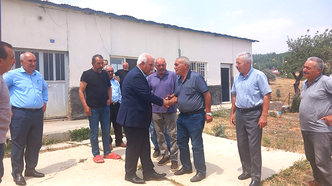 Başkan Selim Cüce, Tahirbey Mahallesi’ni Ziyaret Etti