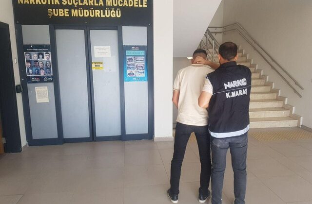 Kahramanmaraş’ta uyuşturu taciri 2 kişi