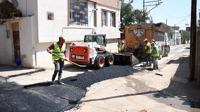 Namık Kemal’de Asfalt Çalışması Başladı