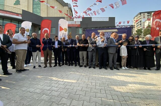 Mehmet Tanrıverdi Taziye Evleri, Aile ve Dini Rehberlik Eğitim Merkezi ve Nikah Sarayı Hizmete Açıldı