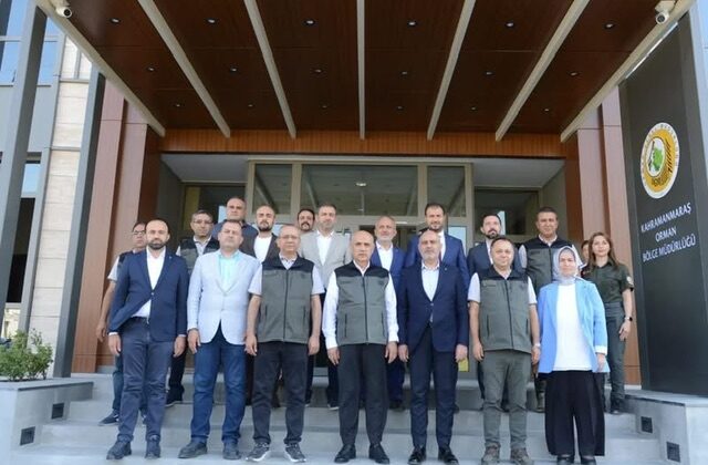 AK Parti Heyetinden  Orman Bölge Müdürlüğü’ne Ziyaret