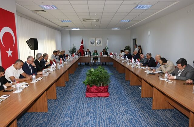 SANKO ÜNİVERSİTESİ, İSTASYON AKADEMİ BÖLGESEL İŞ BİRLİĞİ VE İSTİŞARE BULUŞMASINA KATILDI