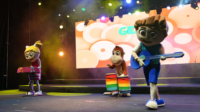 Çocuklar Fuarda Kukuli İle Unutulmaz Bir Gece Yaşadı