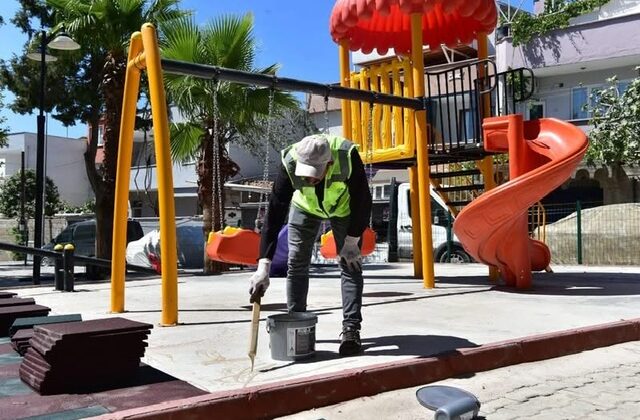 Dulkadiroğlu Belediyesi’nden Çocuklara Daha Güvenli Oyun Alanları