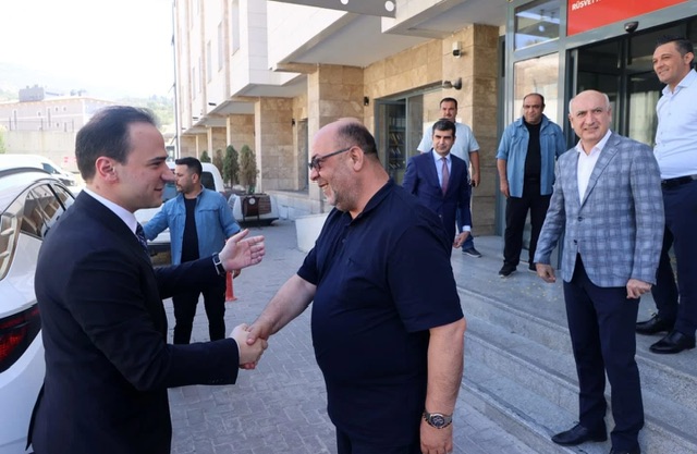Vali Yardımcılarından Dulkadiroğlu Belediye Başkanı Akpınar’a Ziyaret