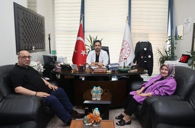 Başkan Akpınar’dan Hastane Ziyareti