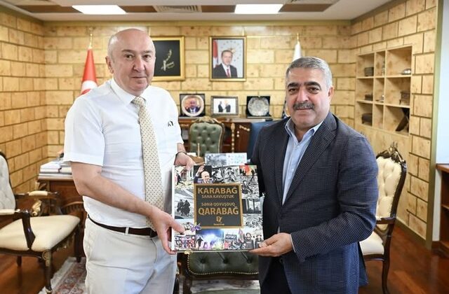 Perviz Mamadzade’den Rektör Yasım’a Ziyaret