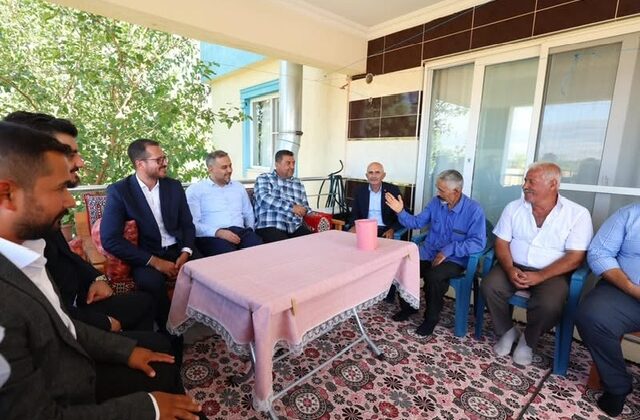 Başkan Hanifi Toptaş, Kumaşır Mahallesi’nde Vatandaşlarla Buluştu