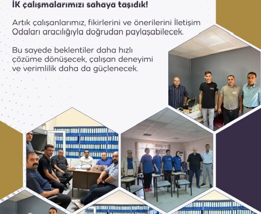Kipaş Holding, Çalışan İletişimini Güçlendirmek İçin İletişim Odaları Kurdu