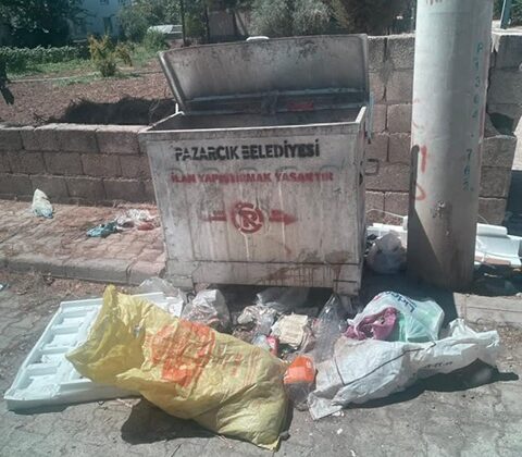 Pazarcık Belediyesi’nden Çöp Duyarlılığı Çağrısı