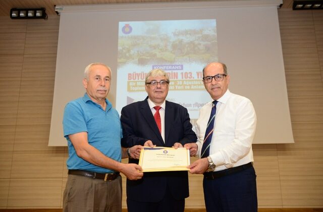 KSÜ’de Büyük Zaferin 103. Yılı Anısına Program Düzenlendi