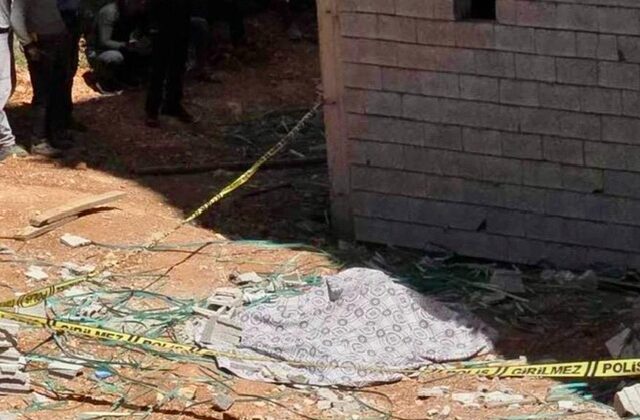 Kahramanmaraş’ta 5. kattan düşen inşaat işçisi öldü