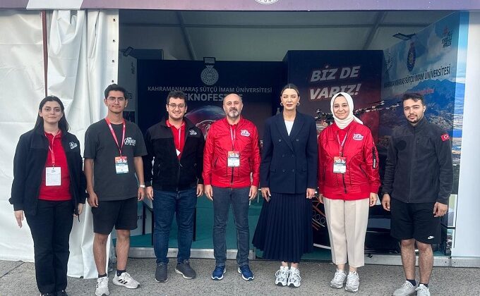 KSÜ Projeleri TEKNOFEST İstanbul’da Kurum ve Kuruluşlardan Yoğun İlgi Gördü