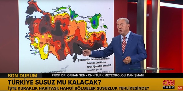 Meteoroloji Danışmanı Şen; “Kahramanmaraş’a Hiç Yağış Düşmedi”